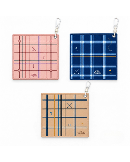 Teegooal Club Check Golf Towel
