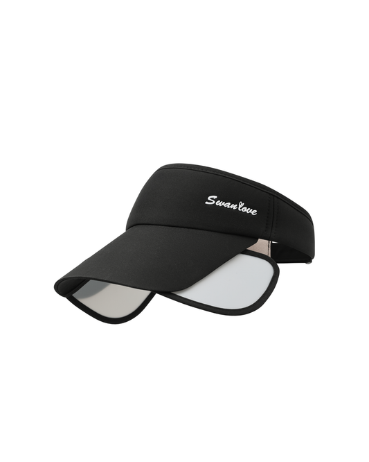 Visera de golf Swanlovegolf ShadeFlex de ala extendida