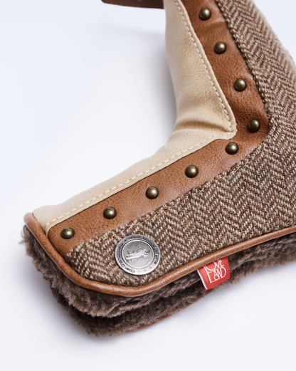 Loveland Heritage Tobacco Brown Golf Headcover - Putter