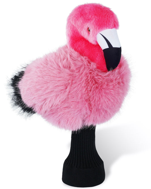 My Tag Flamingo Plush Driver Cover
