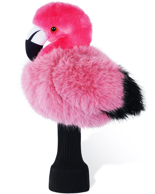 My Tag Flamingo Plush Driver Cover