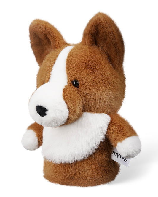 My Tag Corgi Plush Driver Cover