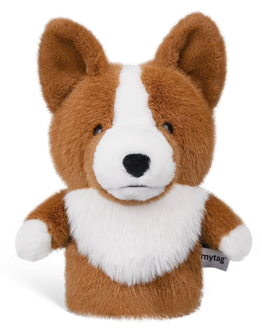 My Tag Corgi Plush Driver Cover