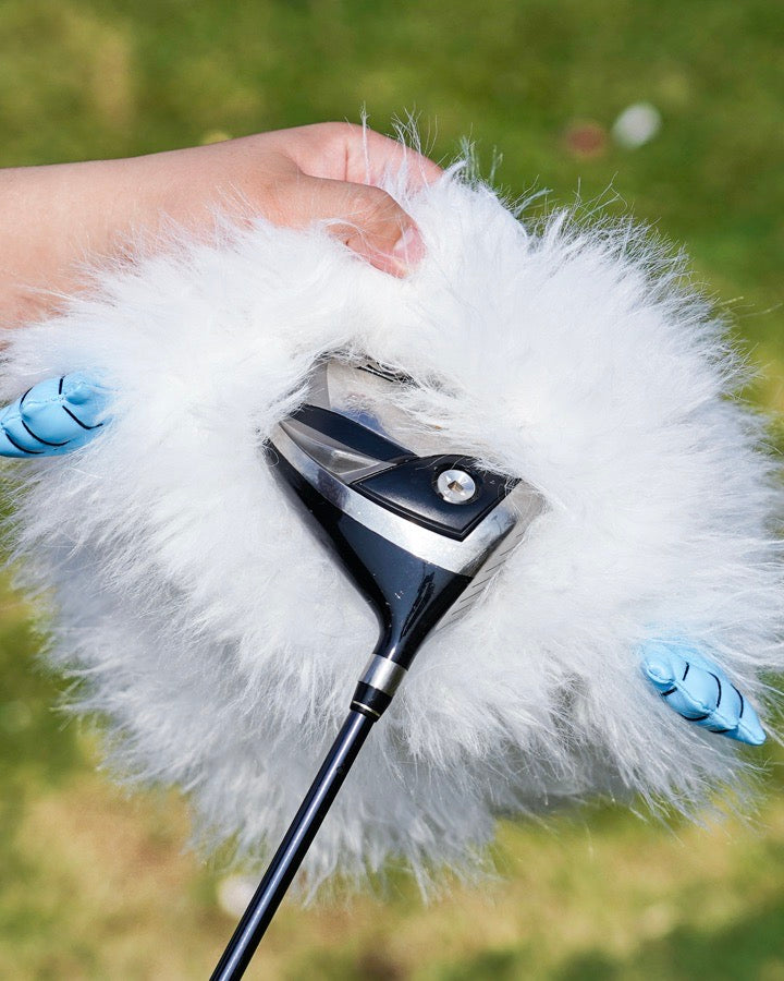 My Tag Yeti Plush Driver Cover