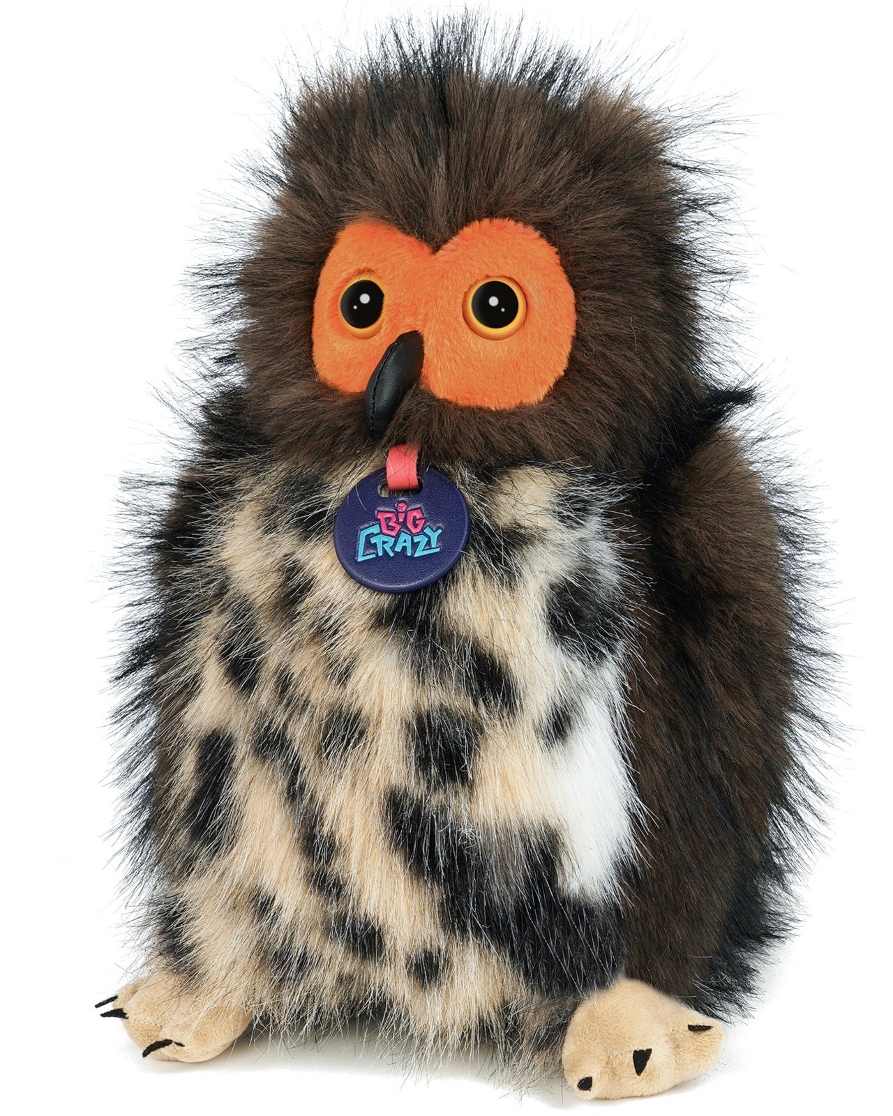 Big Crazy Owl Plush Driver Cover