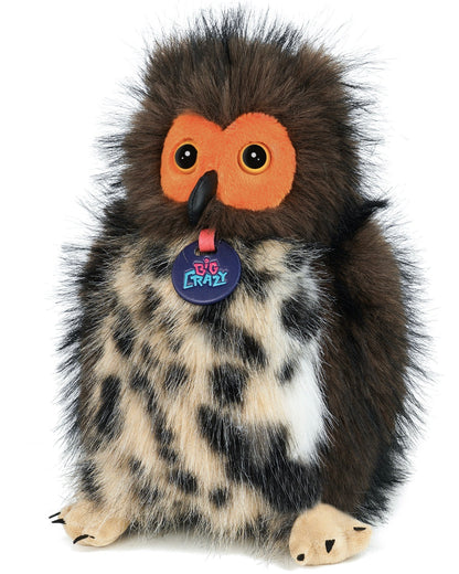 Big Crazy Owl Plush Driver Cover