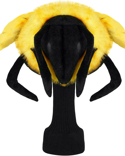 My Tag Bee Plush Driver Cover With Long Sock