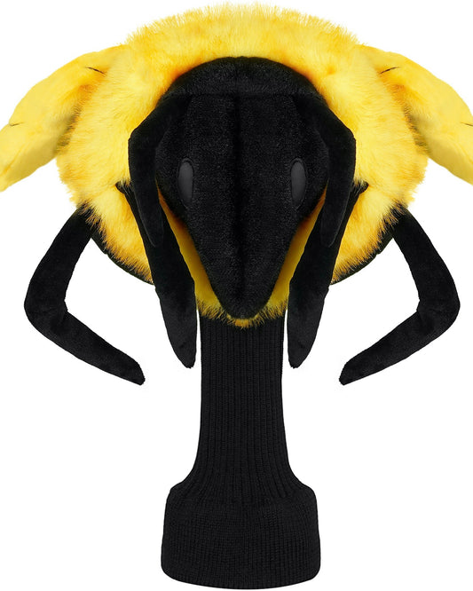 My Tag Bee Plush Driver Cover With Long Sock