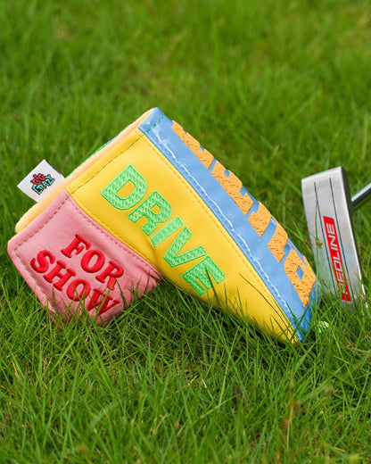 Big Crazy Drive For Show Putt For Dough. Blade Putter Cover