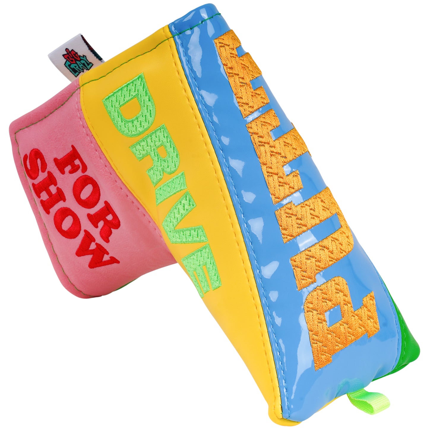 Big Crazy Drive For Show Putt For Dough. Blade Putter Cover