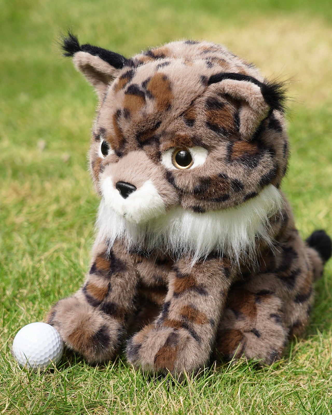 My Tag Bobcat Plush Driver Cover
