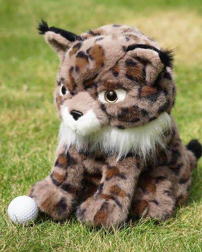 My Tag Bobcat Plush Driver Cover