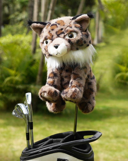 My Tag Bobcat Plush Driver Cover