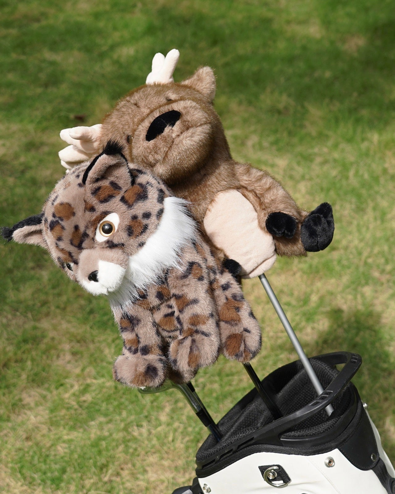 My Tag Bobcat Plush Driver Cover