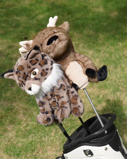 My Tag Bobcat Plush Driver Cover