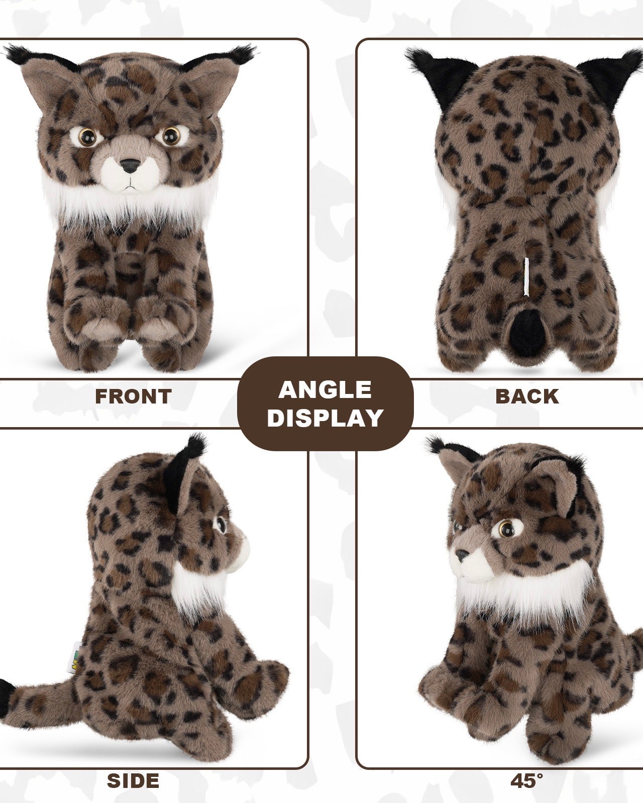 My Tag Bobcat Plush Driver Cover