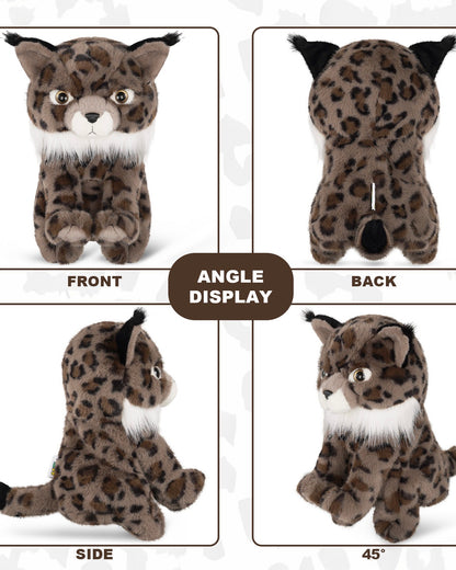 My Tag Bobcat Plush Driver Cover