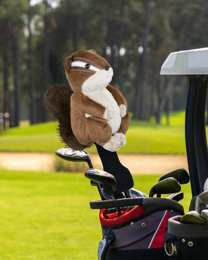 My Tag Chipmunk Plush Driver Cover with Long Sock