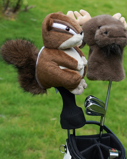 My Tag Chipmunk Plush Driver Cover with Long Sock