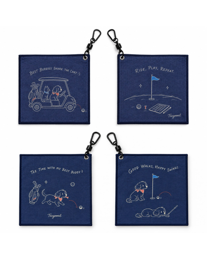 Teegooal Best Buddies Golf Towel