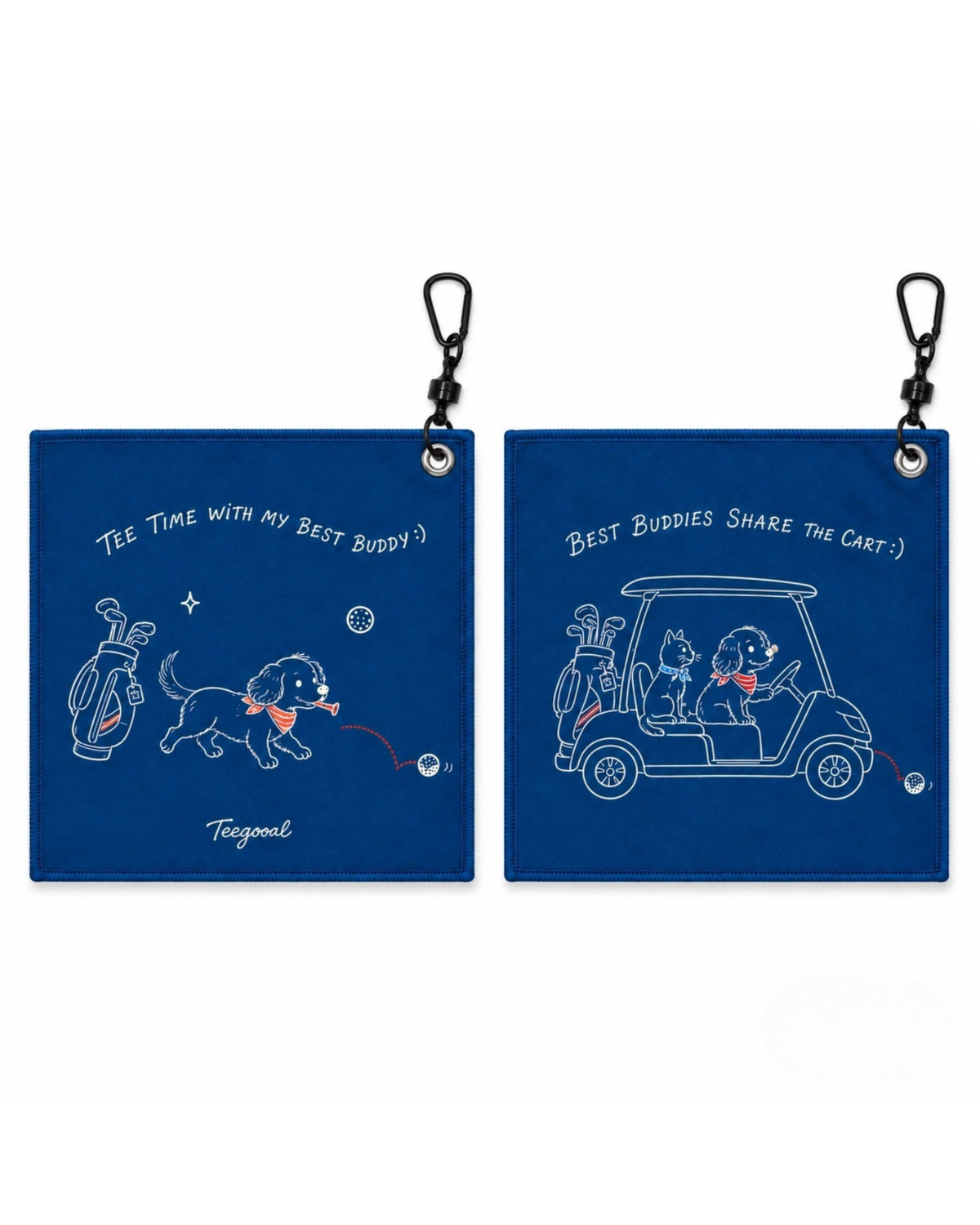 Teegooal Best Buddies Golf Towel