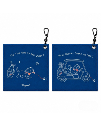Teegooal Best Buddies Golf Towel
