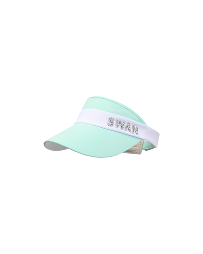 Swanlovegolf Women's Crystal-Trim Sports Sun Hat