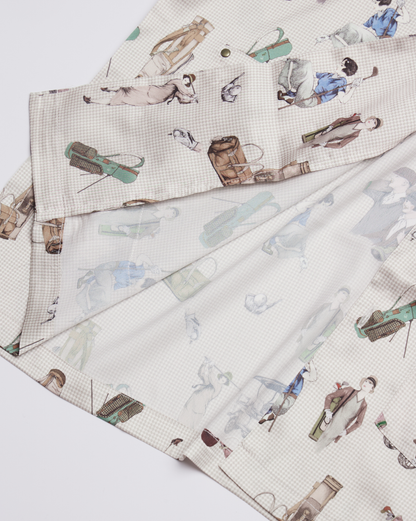 Loveland Men's Men's Golf Print Shirt