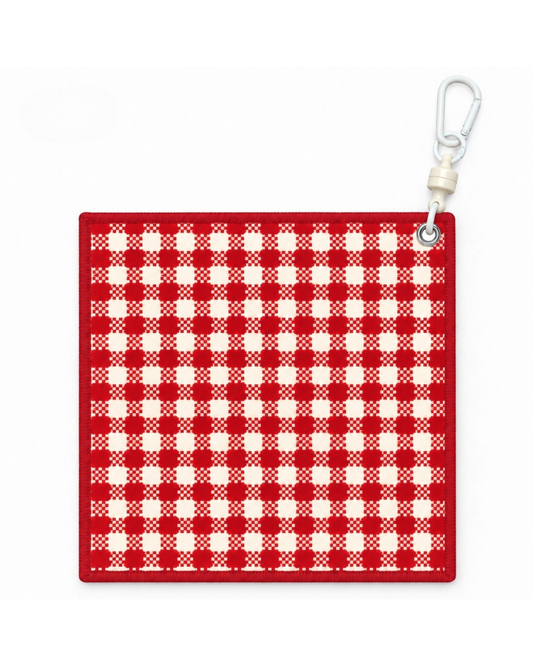 Teegooal Red Picnic Golf Towel