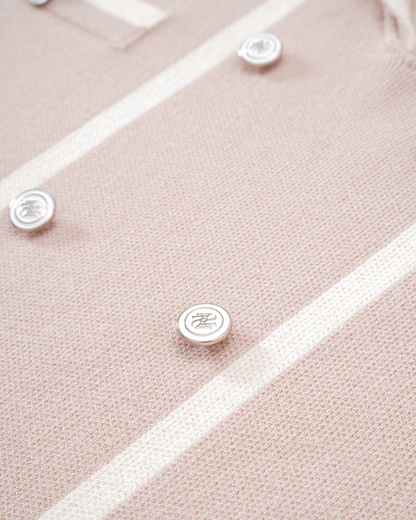 Aries Active Knitted Sleeveless Polo Set