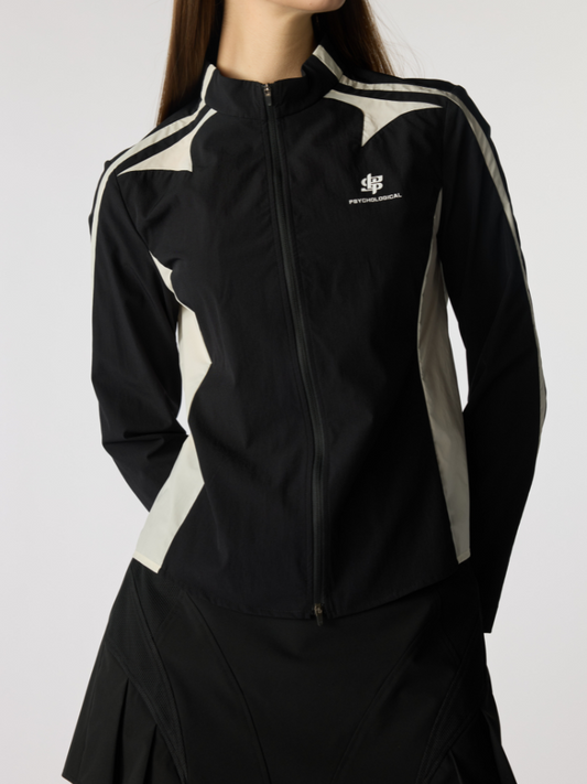 PSY Spring Reverie Black Performance Golf Top