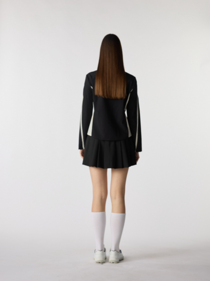 PSY Spring Reverie Black Performance Golf Top