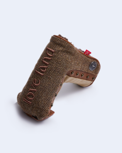 Loveland Heritage Tobacco Brown Golf Headcover - Putter