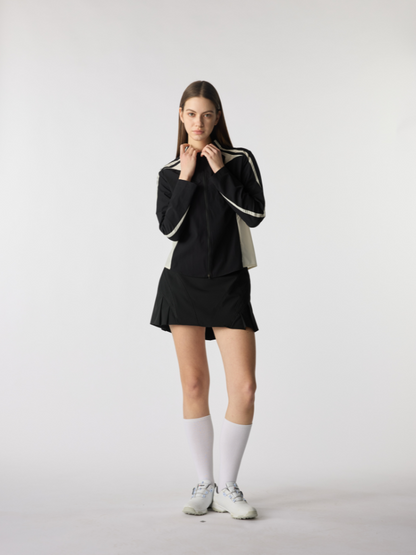 PSY Spring Reverie Black Performance Golf Top