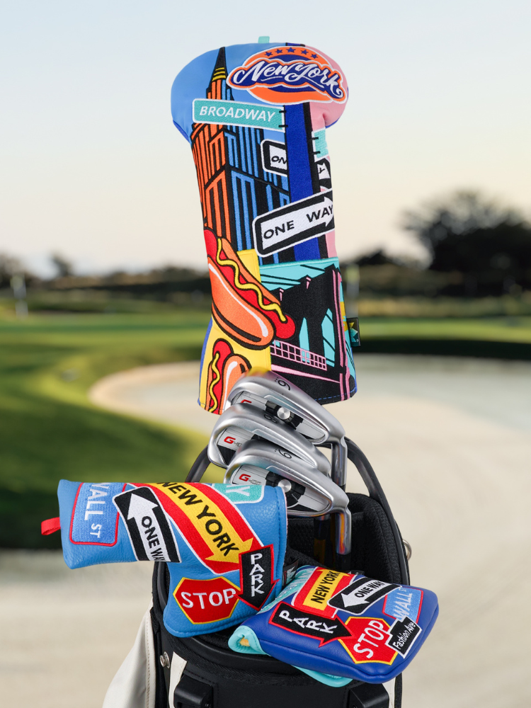 Craftsman New York Road Signs Square Mallet Putter Cover
