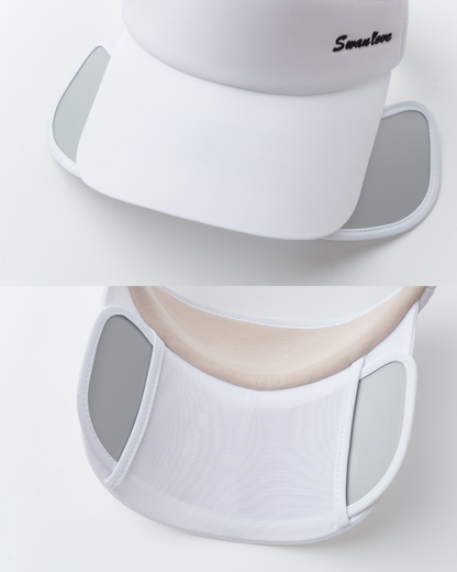 Swanlovegolf ShadeFlex Extended-Brim Golf Visor