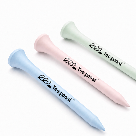 Teegooal Limited Edition Macaron Golf Tees | Stylish Wooden Golf Accessories for Women & Men