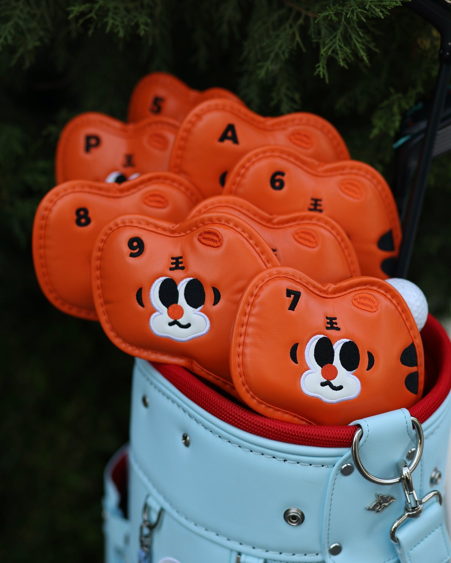 Wowsports X Good Good Family Iron Club Headcovers Set