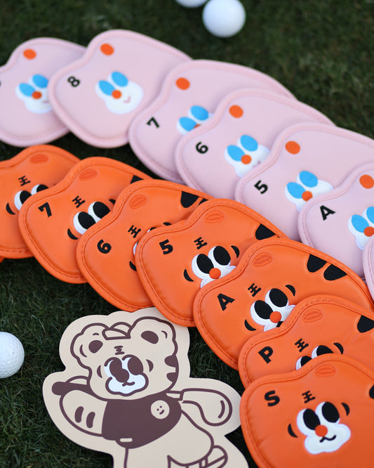 Wowsports X Good Good Family Iron Club Headcovers Set