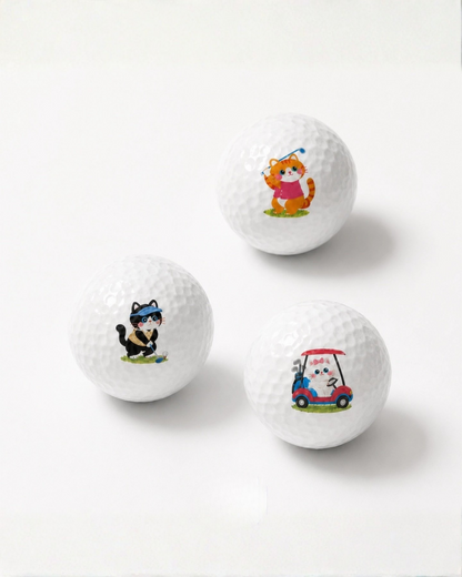 Teegooal Course-Buddy 3-Layer Golf Balls – 3 Pack