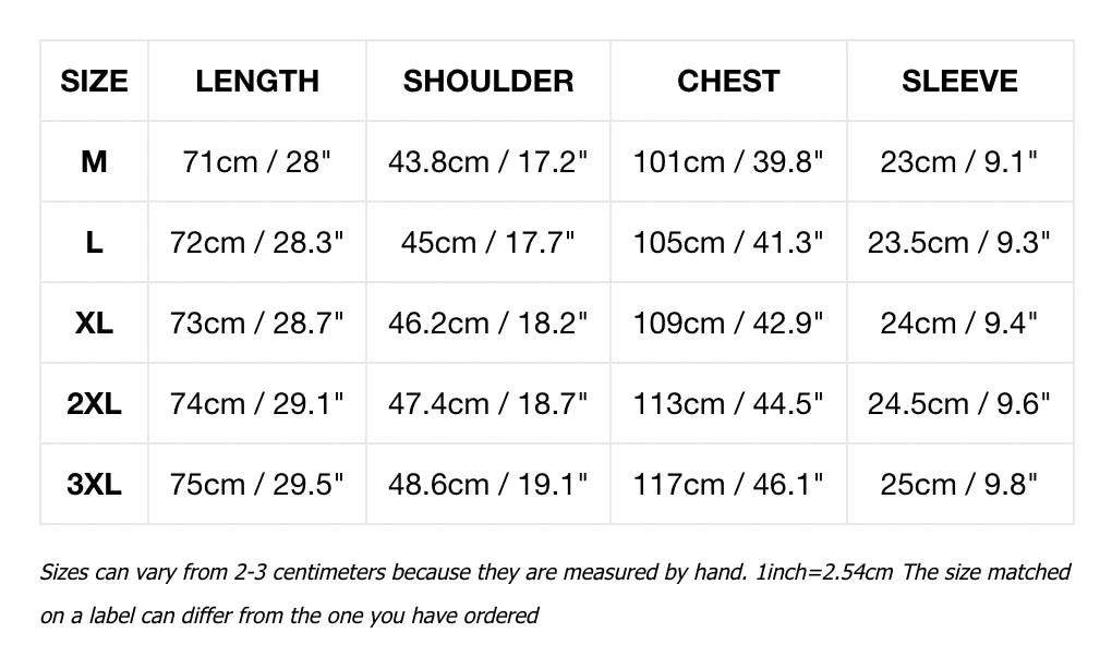 PSY MotionCore Gray Golf Polo Size Chart